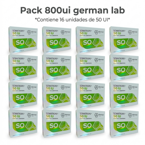 PACK – 800UI Hormona de Crecimiento